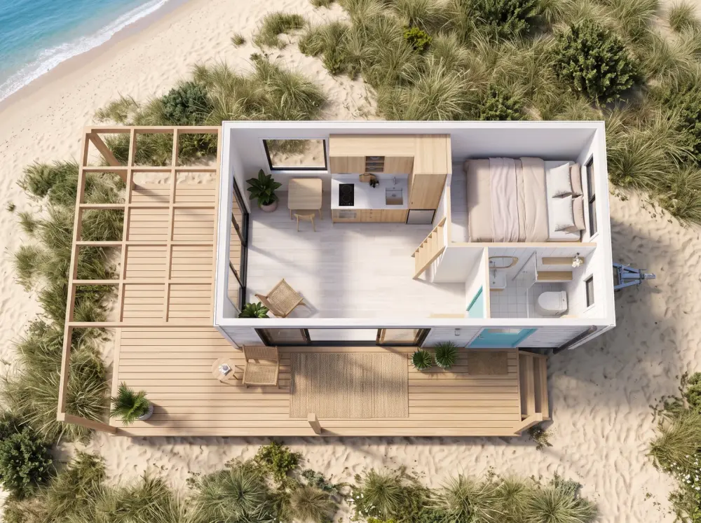 Laguna tiny house on wheels