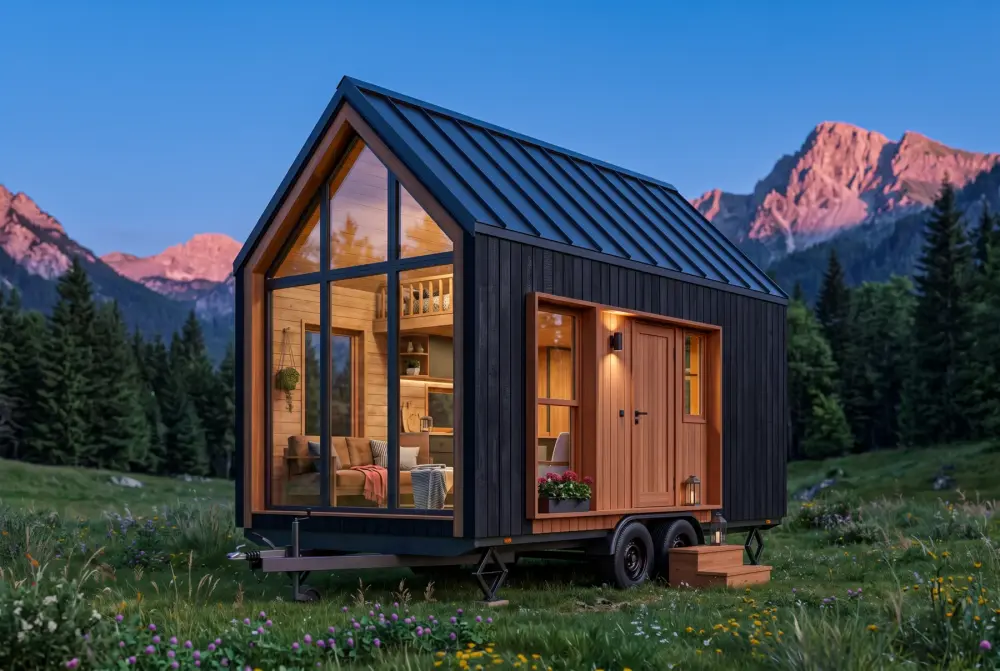Sierra tiny house on wheels