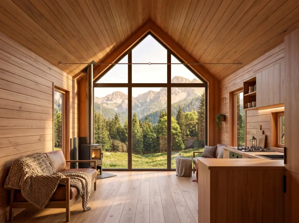 Sierra tiny house on wheels